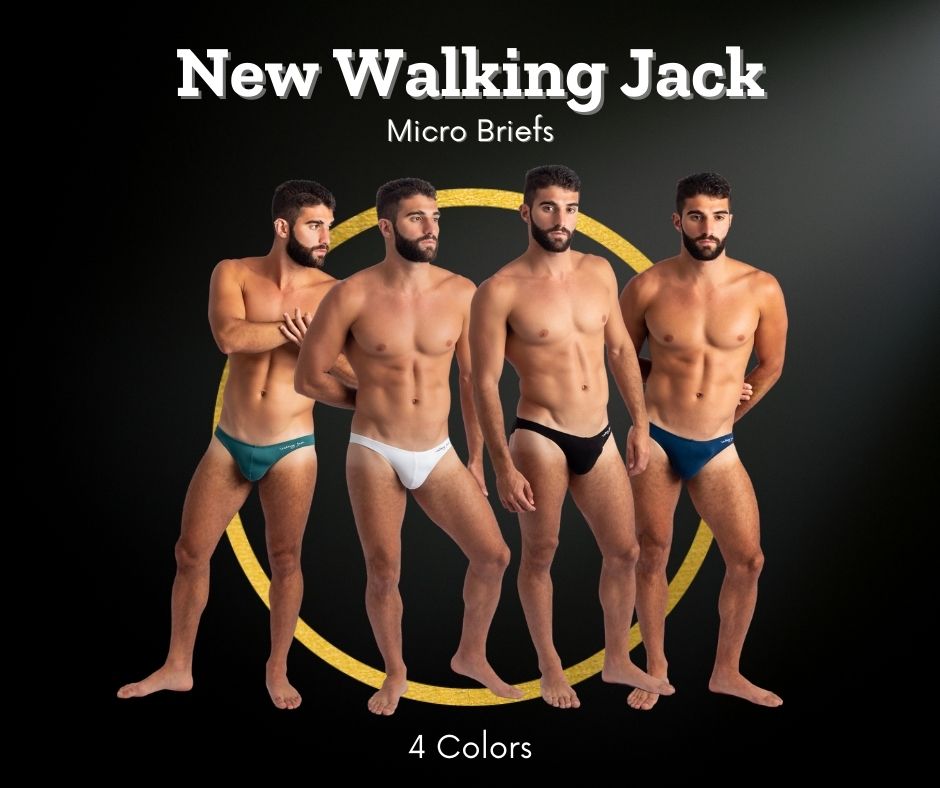 The new Micro Briefs from Walking Jack are a perfect little pair of bikini  briefs for men in teal; they are also available in three more colours :  r/menandunderwear