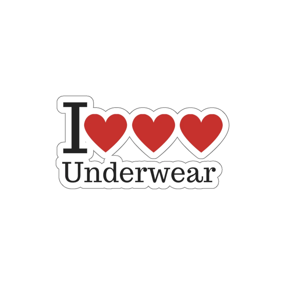 Underwear Stickers 