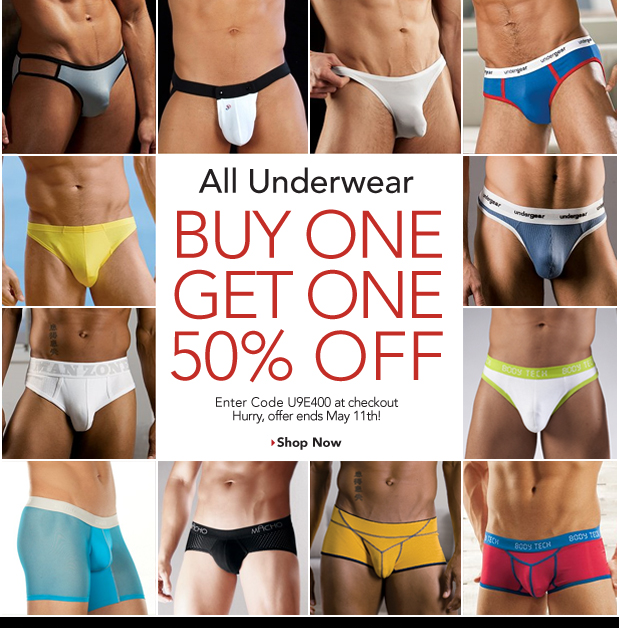 UnderGear - Buy One Get One 50% Off