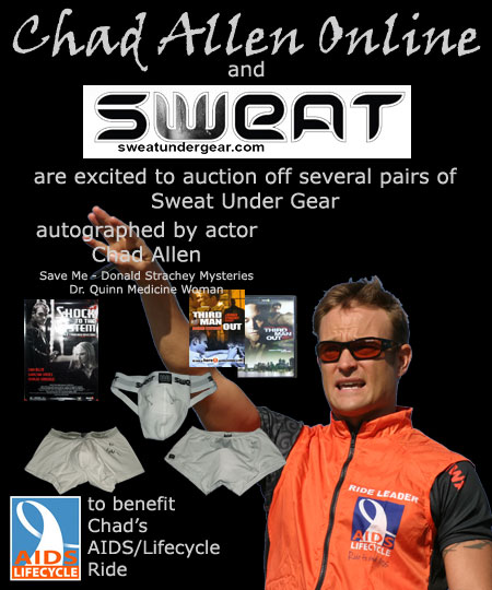 Chad Allen - Acutions of Sweat Unde Gear