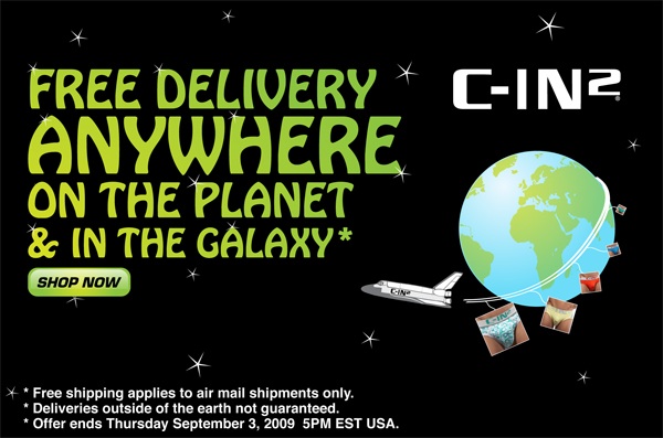 FREE C-IN2 Shipping ANYWHERE in the Galaxy