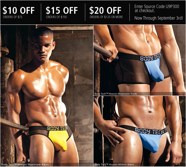 Maximize Your Look With New Styles From Body Tech from UnderGear