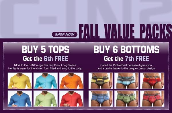 C-IN2 Fall Value Packs Now Available
