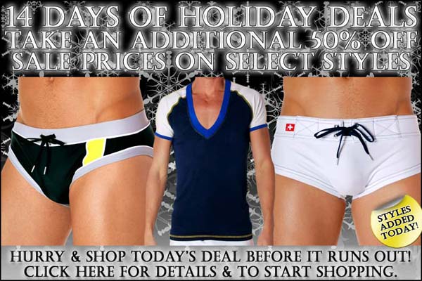 Sale 50% Off - Days of Deals at Andrew Christian: Day 12