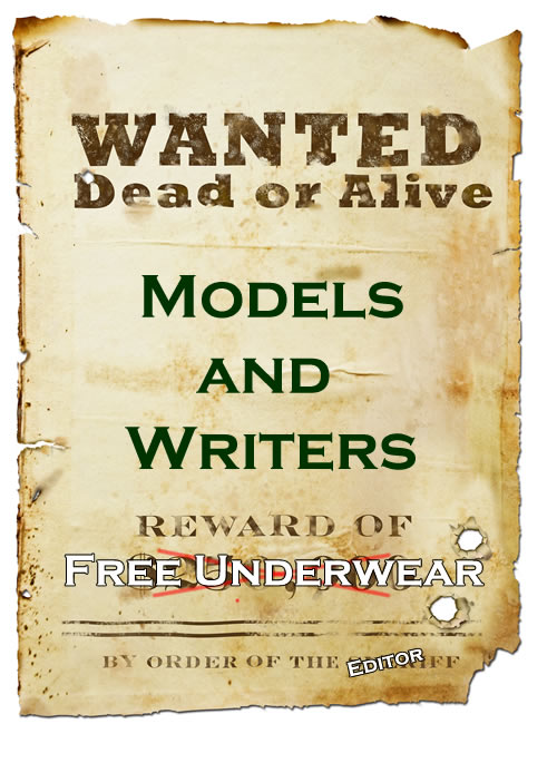 Models and Content Writers Wanted
