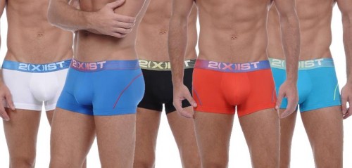 2Xist Black Pima Cotton Boxer Brief Underwear 2(X)IST New in Box Men's