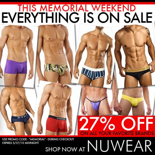 Topdrawers Apparel on X: Hot new Andrew Christian underwear, swimwear and  workout wear has arrived at    / X