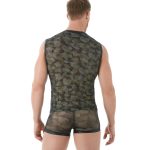 Gregg Homme Camo Muscle Shirt Back