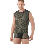 Gregg Homme Camo Muscle Shirt Front