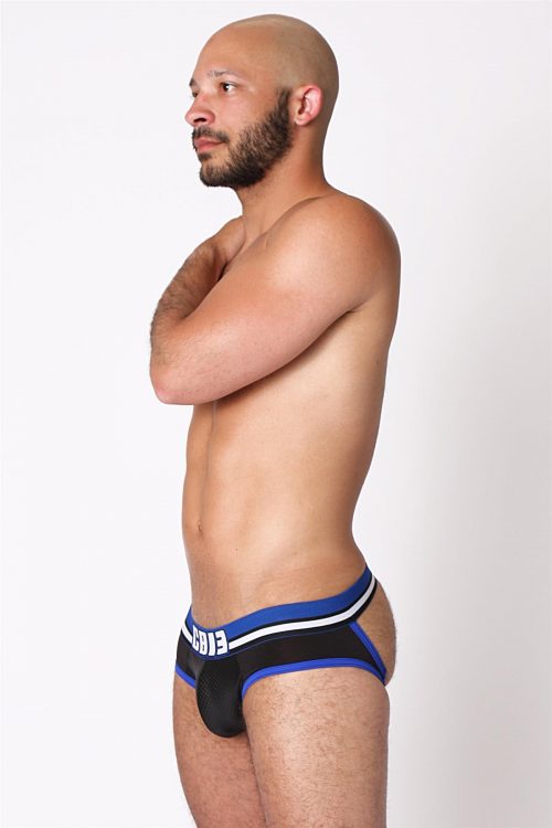 Sous-vêtement Fetish Cellblock 13 Commando Slingback Jock - 2 Couleurs, Polyester/spandex, Neuf Avec étiquettes