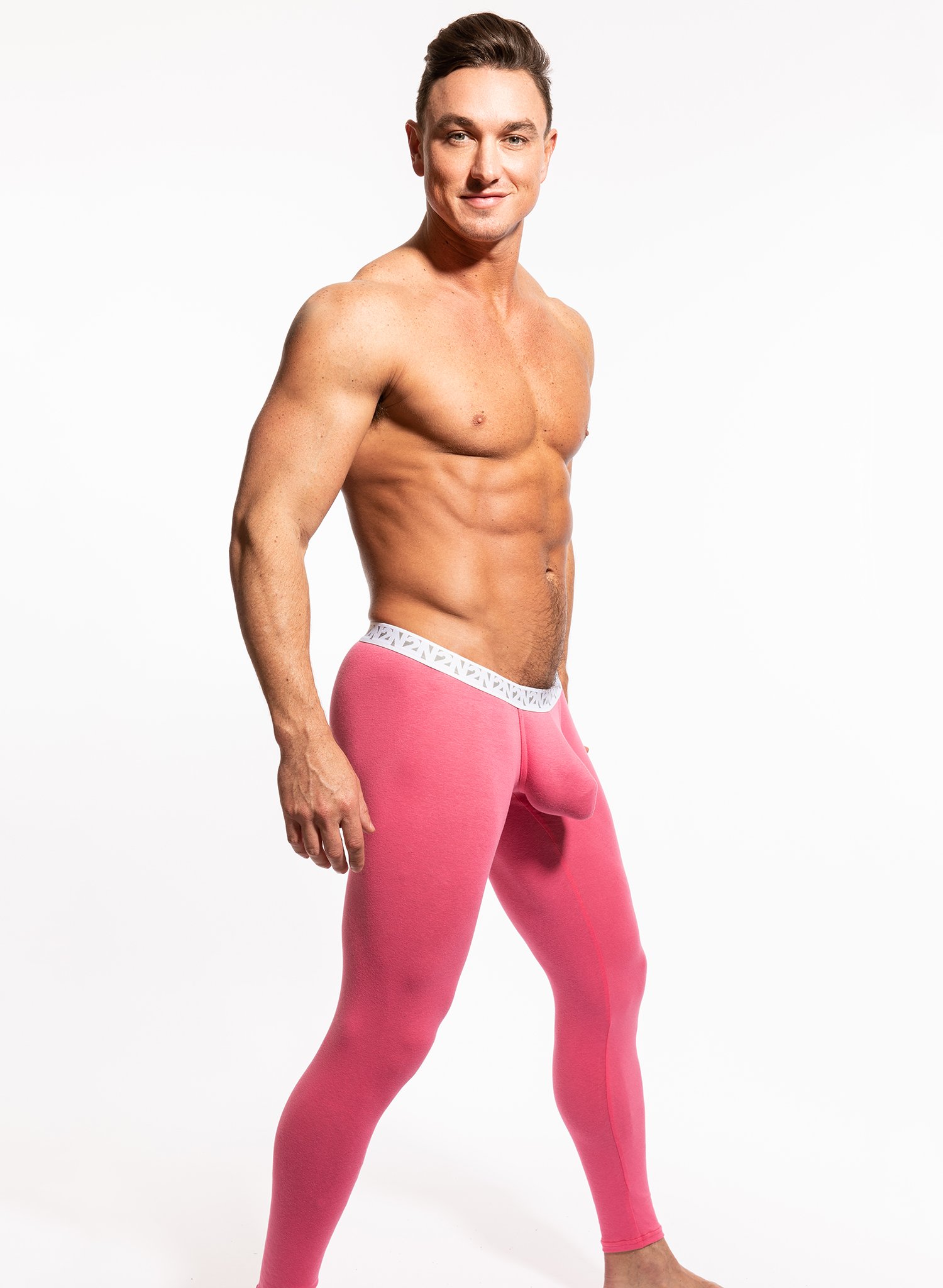 N2N Bodywear Stay warm in Pink Miami Tights – Underwear News Briefs