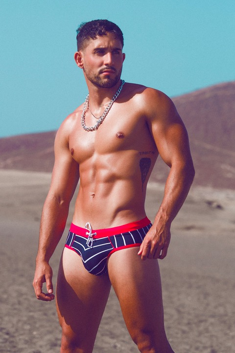 Daily Hunks - Loving this underwear male model Gonzalo Fernandez goes  shirtless and shows off his sexy body wearing underwear Spanish brand CODE  22. This photo was taken in Tenerife of Canary
