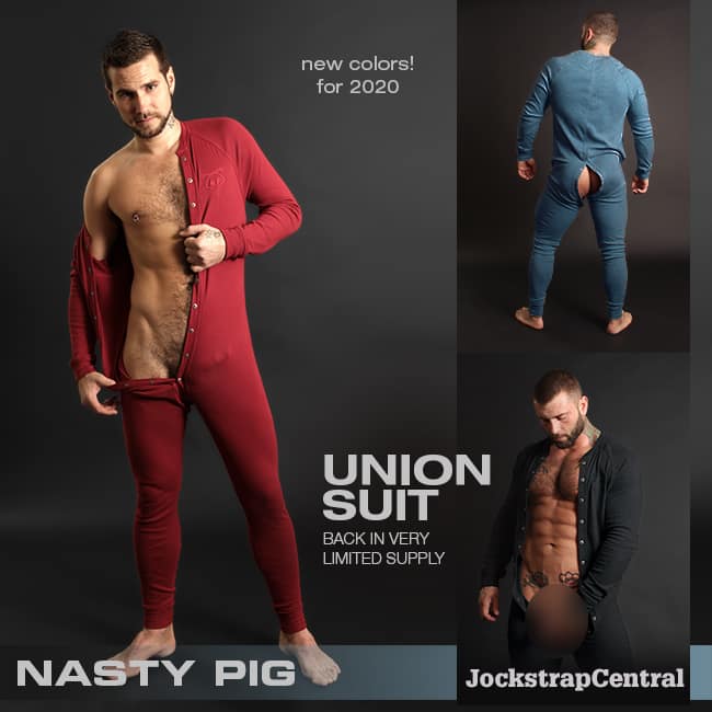 Nasty Pig Union Suits at Jockstrap Central.