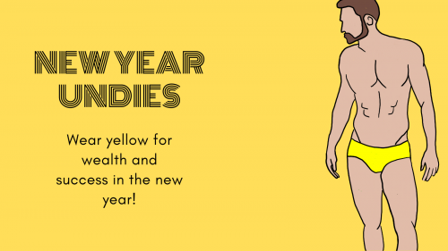 What Will the Color of Your Underwear Manifest In The New Year