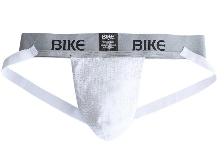 Bike Athletic Cotton Jock Brief | White