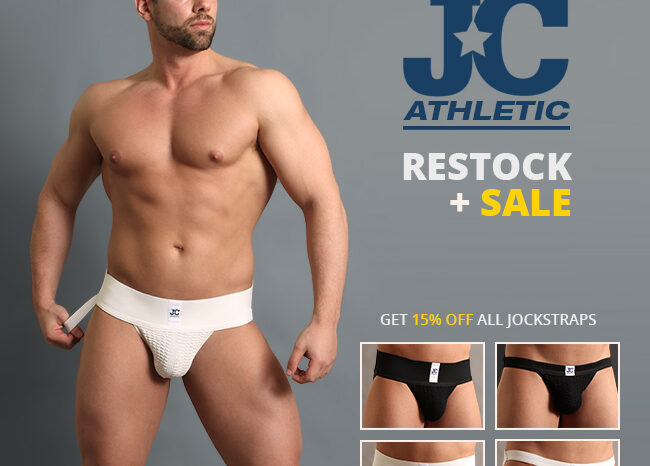 JC Athletic Sports Jocks and Shorts Restock and Sale at Jockstrap Central