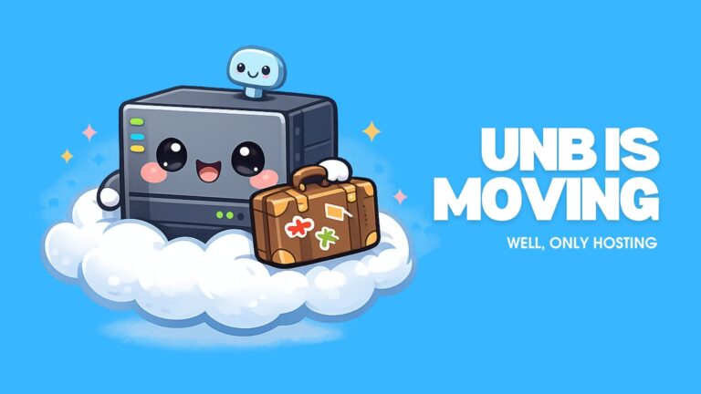 UNB Is Moving…. Hosting