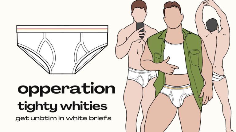 Operation Tighty Whities – Get UNB Tim in to White Briefs